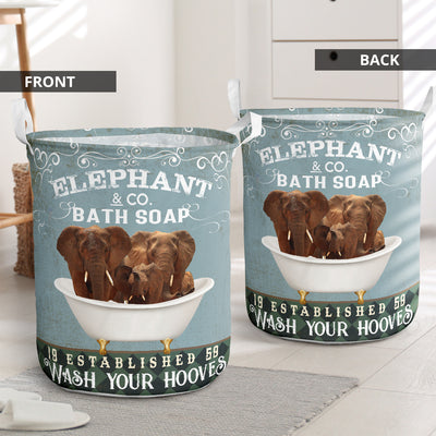 Elephant Bath Soap - Laundry Basket - Owls Matrix LTD