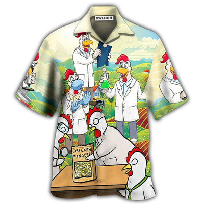 Hawaiian Shirt / Adults / S Chicken Agronomist - Hawaiian Shirt - Owls Matrix LTD