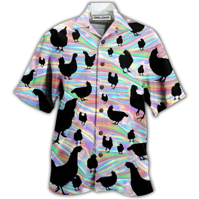 Hawaiian Shirt / Adults / S Chicken Awesome Style - Hawaiian Shirt - Owls Matrix LTD