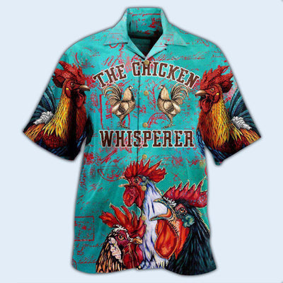 Chicken Whisperer So Cool - Hawaiian Shirt - Owls Matrix LTD