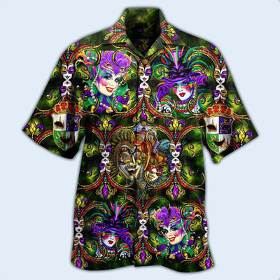 Festival Happy Mardi Gras - Hawaiian Shirt - Owls Matrix LTD