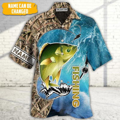 Fishing Crappie Fishing I'm So Happy Personalized - Hawaiian Shirt - Owls Matrix LTD