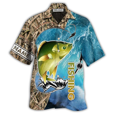 Hawaiian Shirt / Adults / S Fishing Crappie Fishing I'm So Happy Personalized - Hawaiian Shirt - Owls Matrix LTD