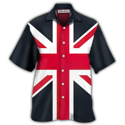 Hawaiian Shirt / Adults / S England Flag Of England Basic Style - Hawaiian Shirt - Owls Matrix LTD