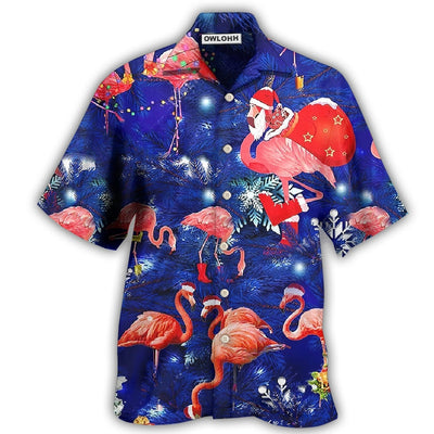 Hawaiian Shirt / Adults / S Flamingo Fantastic Love Life - Hawaiian Shirt - Owls Matrix LTD