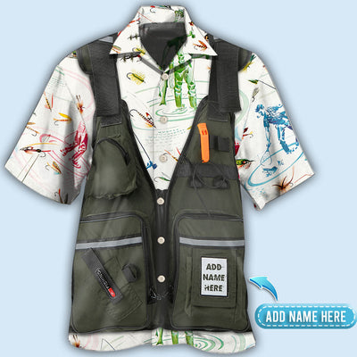 Fishing Fly Fishing Cool Personalized - Hawaiian Shirt - Owls Matrix LTD