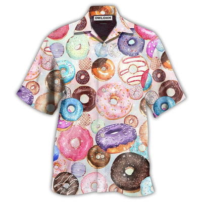 Hawaiian Shirt / Adults / S Food Donut Lovely Style - Hawaiian Shirt - Owls Matrix LTD