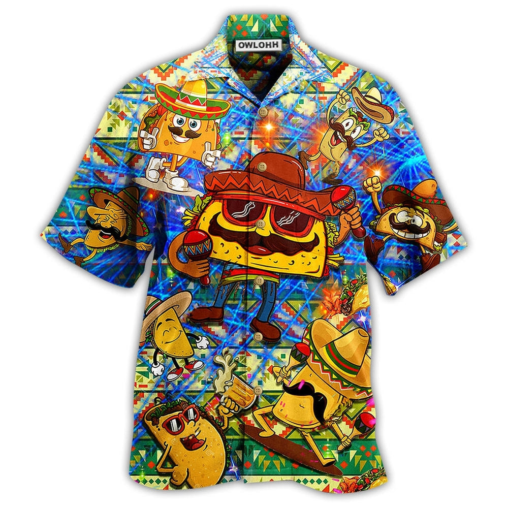 Hawaiian Shirt / Adults / S Food Let's Taco Bout How Awesome You Are Funny - Hawaiian Shirt - Owls Matrix LTD