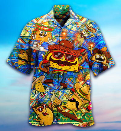 Food Let's Taco Bout How Awesome You Are Funny - Hawaiian Shirt - Owls Matrix LTD