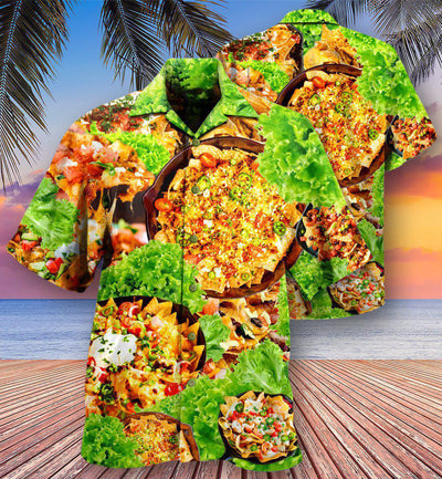 Food More Nachos Por Favor Delicious - Hawaiian Shirt - Owls Matrix LTD