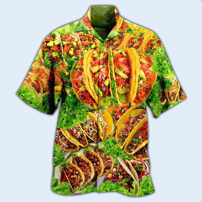 Food More Tacos Porfavor Cool - Hawaiian Shirt - Owls Matrix LTD
