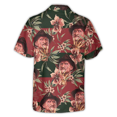 Halloween Freddy Krueger Tropical Style - Hawaiian Shirt