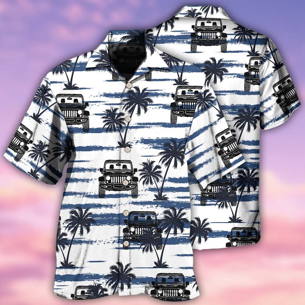 Car Lover Beach Coconut - Hawaiian Shirt - Owls Matrix LTD
