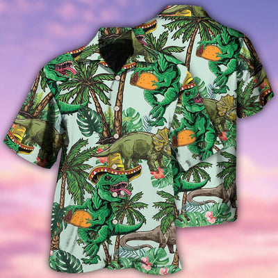 Dinosaur World Summer Funny - Hawaiian Shirt - Owls Matrix LTD