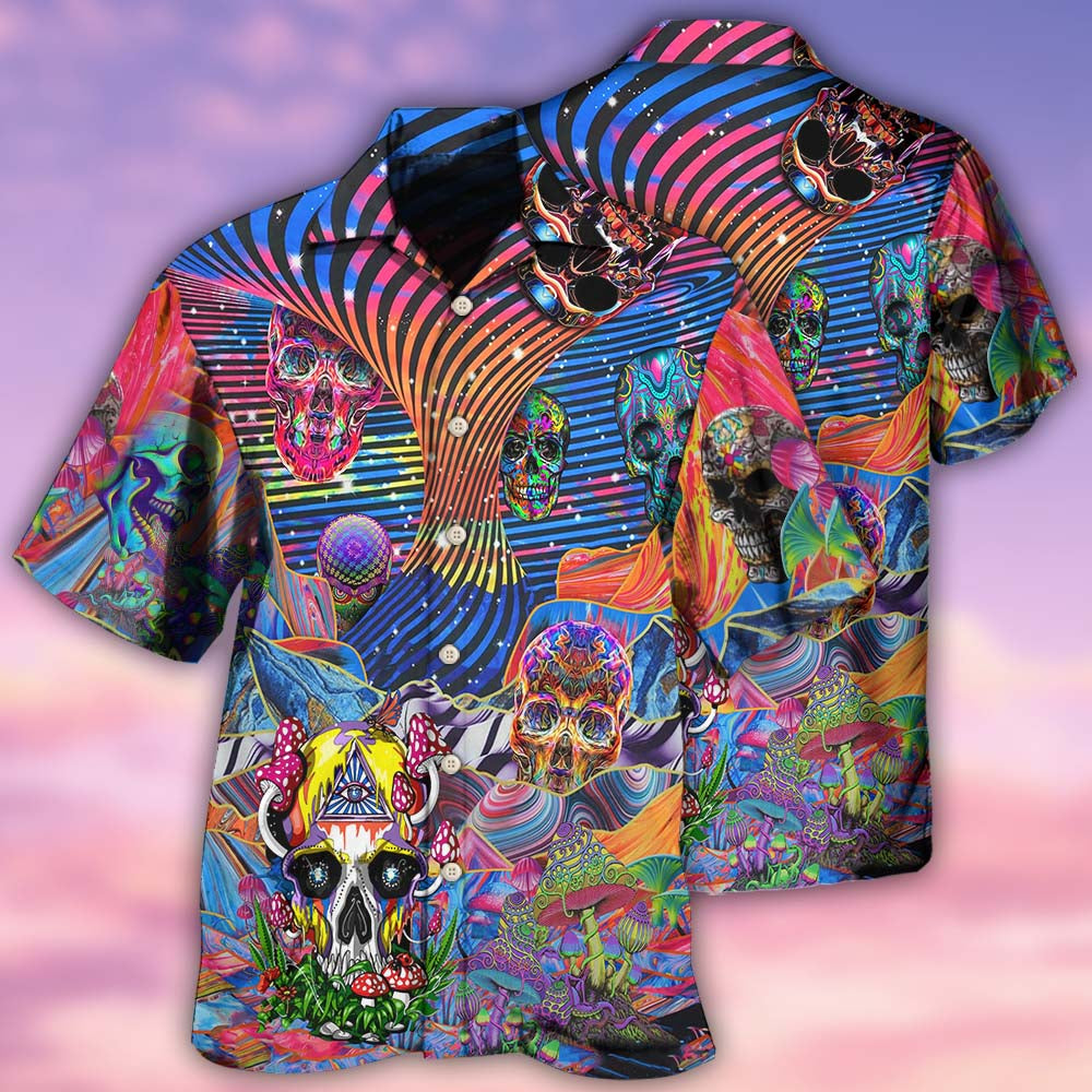 Hippie Love Life Mix - Hawaiian Shirt - Owls Matrix LTD