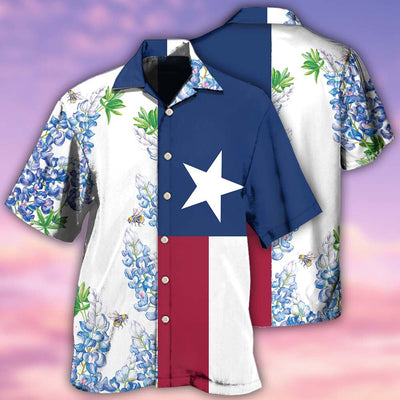 Texas Peace In Beautiful Life Style - Hawaiian Shirt - Owls Matrix LTD