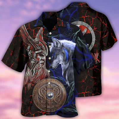 Viking Victory Colorful Life Style - Hawaiian Shirt - Owls Matrix LTD