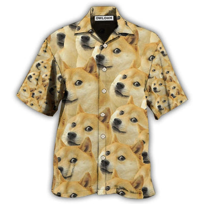 Hawaiian Shirt / Adults / S Corgi Meme Funny Style - Hawaiian Shirt - Owls Matrix LTD