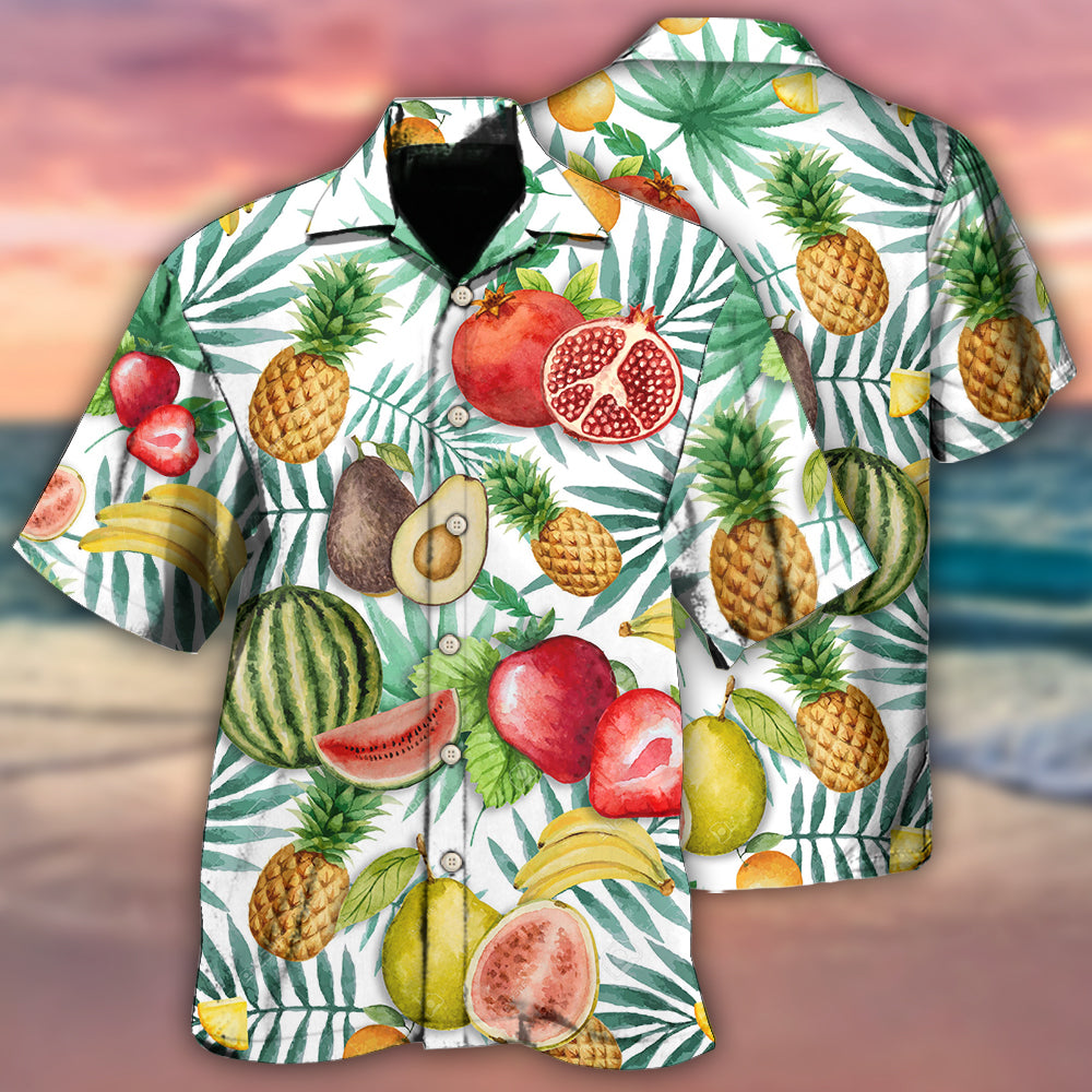 Fruit All I Need Is Fruits - Hawaiian Shirt - Owls Matrix LTD