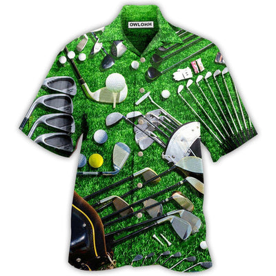 Hawaiian Shirt / Adults / S Golf Is Always A Good Idea - Hawaiian Shirt - Owls Matrix LTD