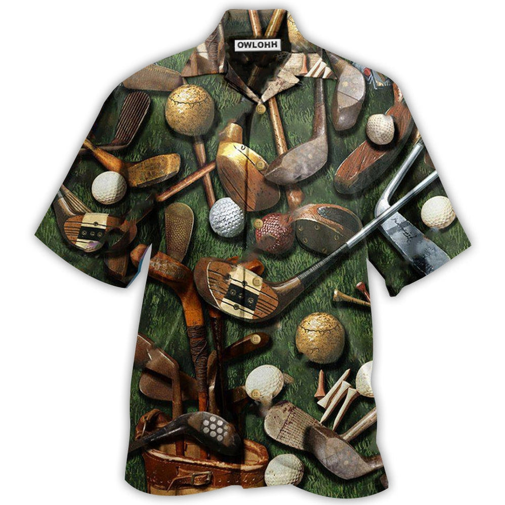 Hawaiian Shirt / Adults / S Golf Love To Golf - Hawaiian Shirt - Owls Matrix LTD