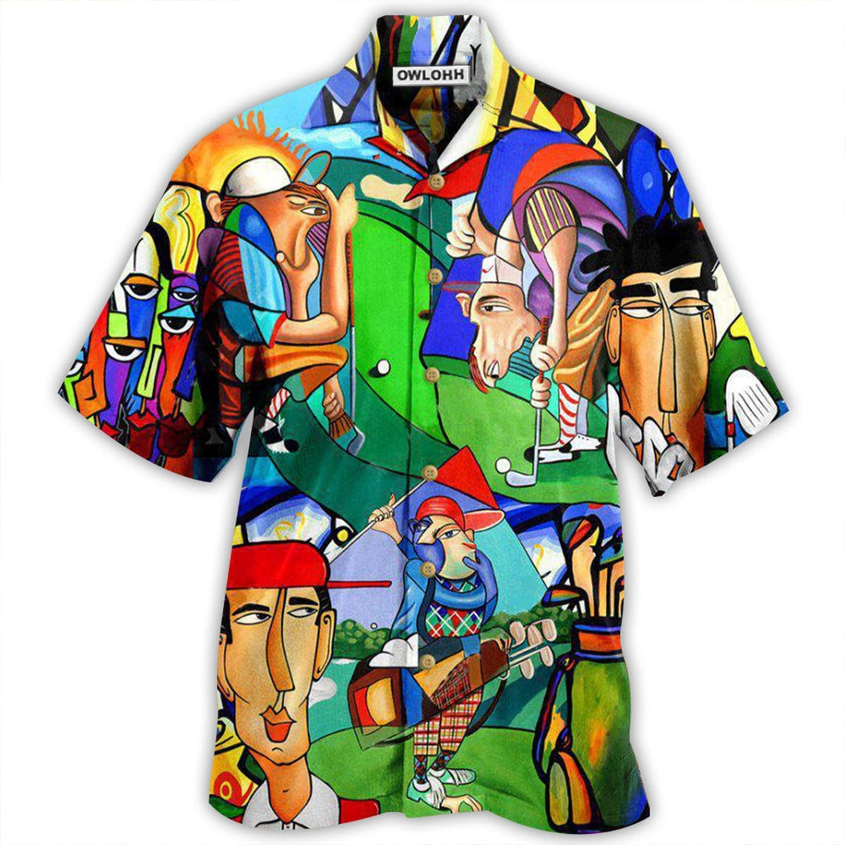 Hawaiian Shirt / Adults / S Golf That's What I Do I Play Golf I Know Thing - Hawaiian Shirt - Owls Matrix LTD