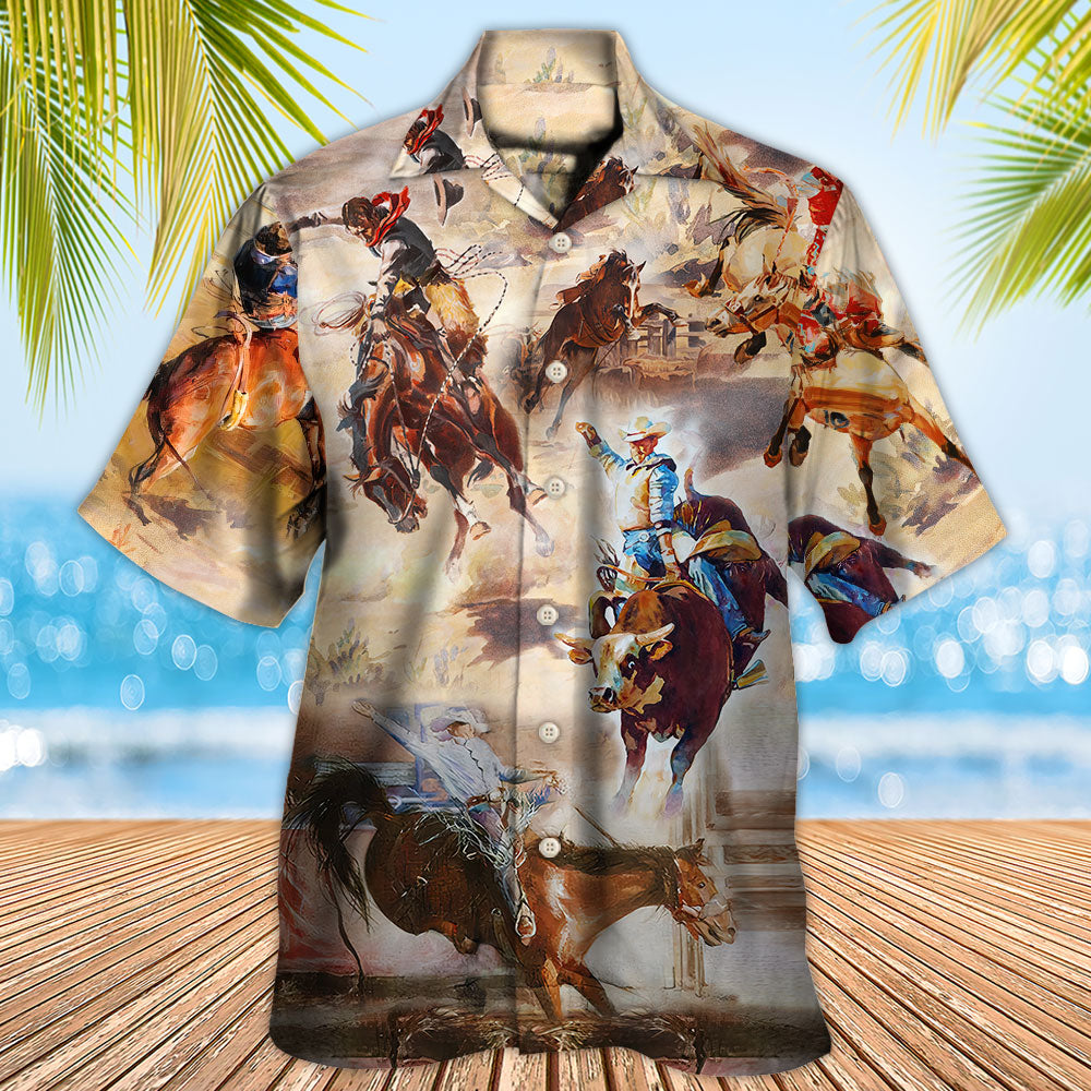 Horse Legacy Is Beautiful Rodeo - Hawaiian Shirt - Owls Matrix LTD