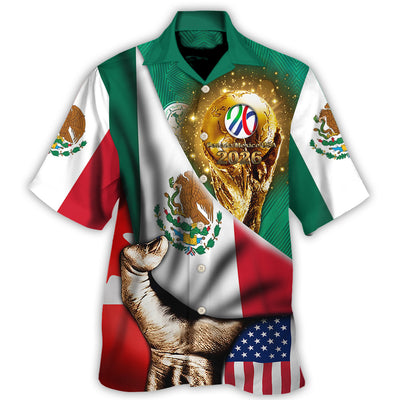 World Cup 2026 Mexico Will Be The Champion Flag Vintage - Hawaiian Shirt