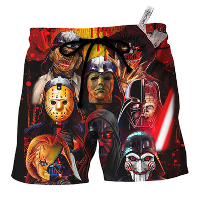 Halloween Costumes Star Wars Horror Darth Vader - Beach Short