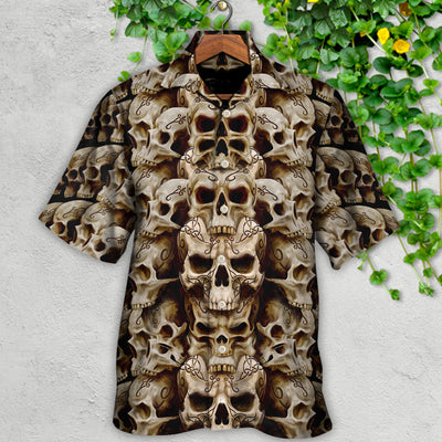 Skull Dark Inside Everyone - Hawaiian Shirt - Owls Matrix LTD