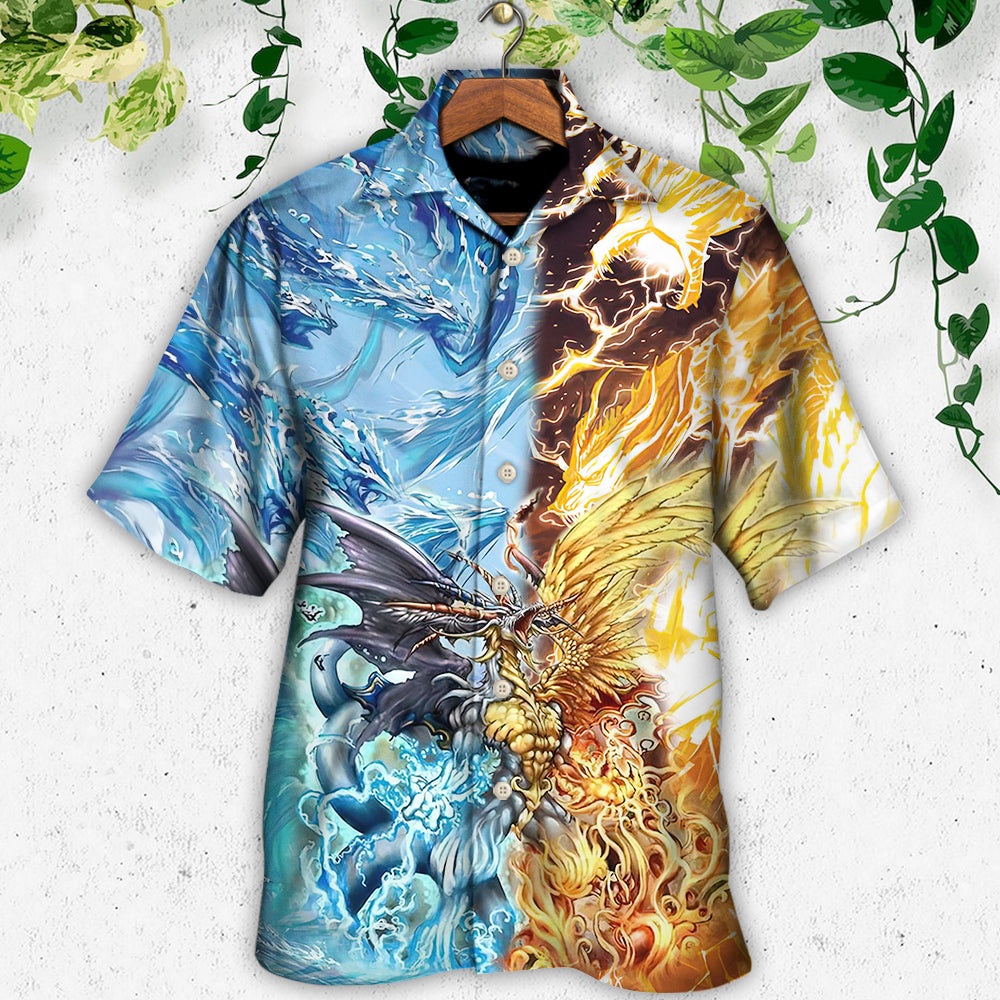 Dragon The Immortal Life - Hawaiian Shirt - Owls Matrix LTD