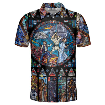 Star Wars Stained Glass - Polo Shirt