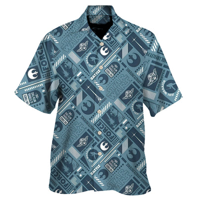 Star Wars Rebel Gear Blue - Hawaiian Shirt