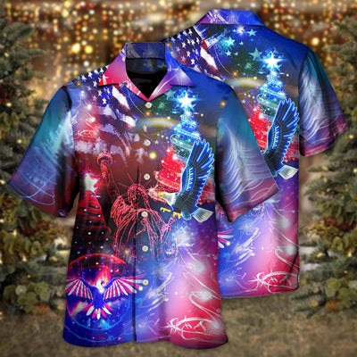 America Christmas Merry Everything Happy Always - Hawaiian Shirt - Owls Matrix LTD