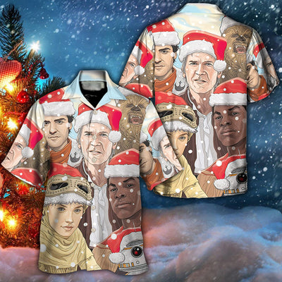 Christmas Star Wars The Force Awakens Christmas - Hawaiian Shirt