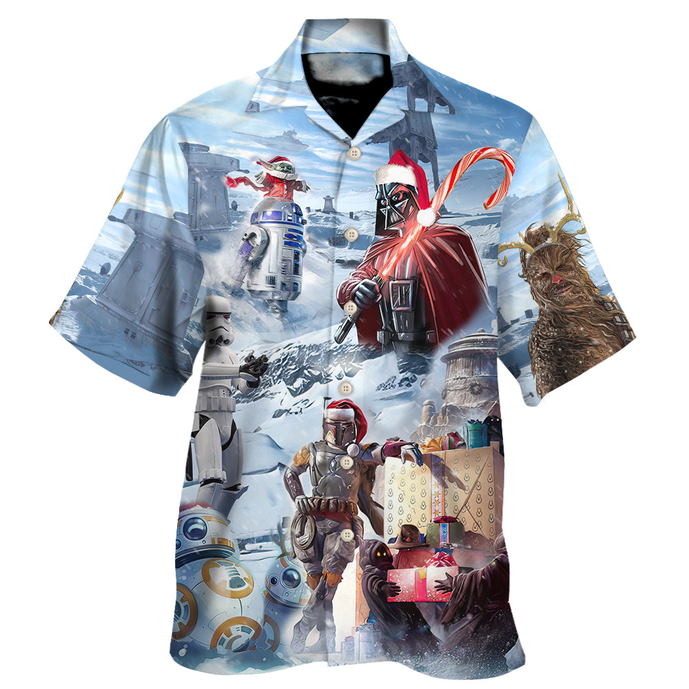 Christmas Star Wars Christmas Is Doing A Little Something Extra For Someone - Hawaiian Shirt