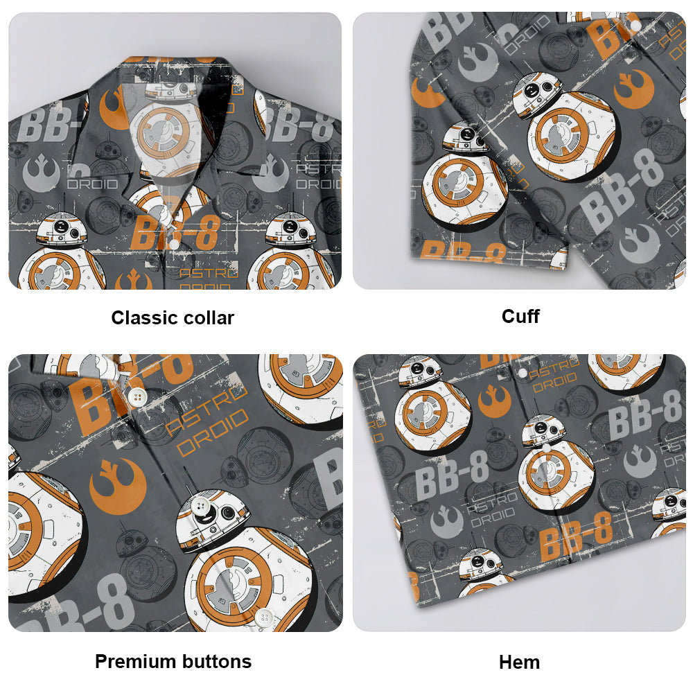 Star Wars By The Bolt VII BB8 - Hawaiian Shirt