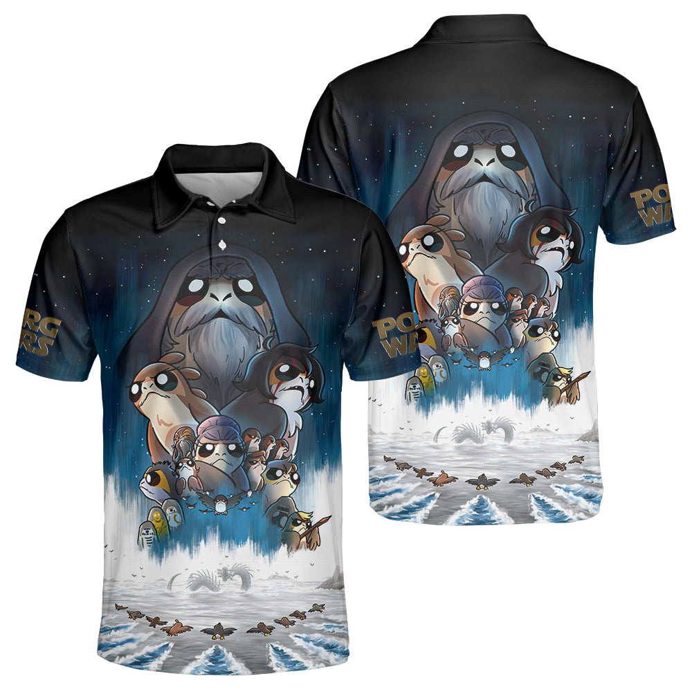Star Wars We Must Say Our Goodbye To Our Porgs Friends - Polo Shirt