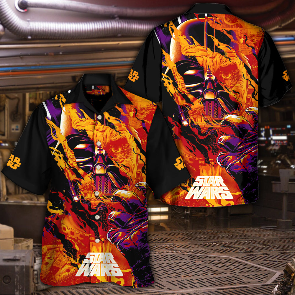 Star Wars Darth Vader You're Stuck With Me - Hawaiian Shirt