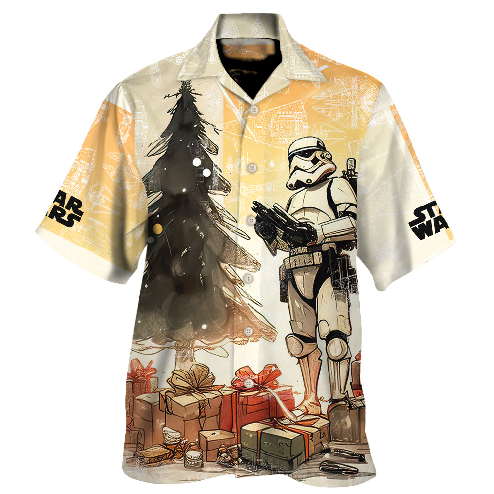 Christmas Star Wars Stormtrooper Christmas Holiday - Hawaiian Shirt