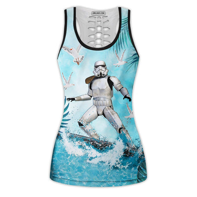 Star Wars Stormtrooper Surfing - Tank Top Hollow