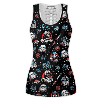 Star Wars Darth Vader Storm Trooper Dark Side Black - Tank Top Hollow