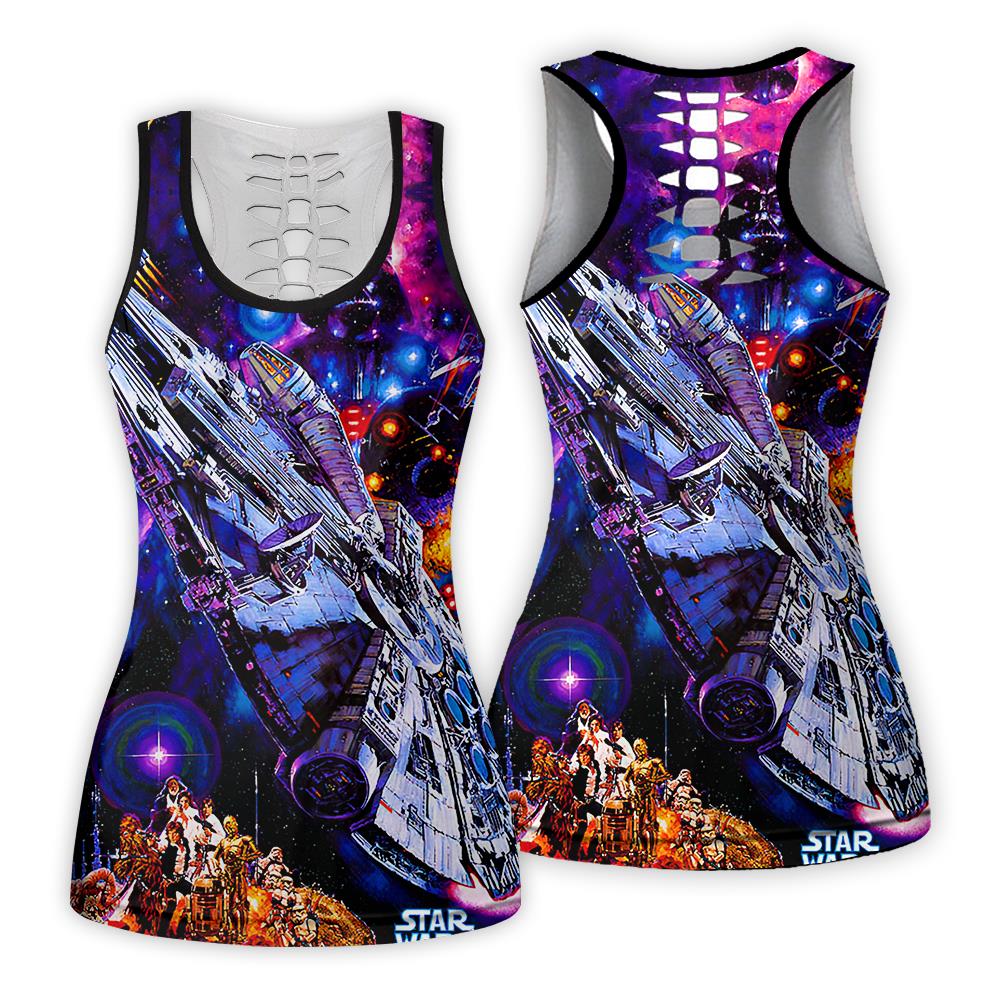 Star Wars Darth Vader Millennium Falcon - Tank Top Hollow