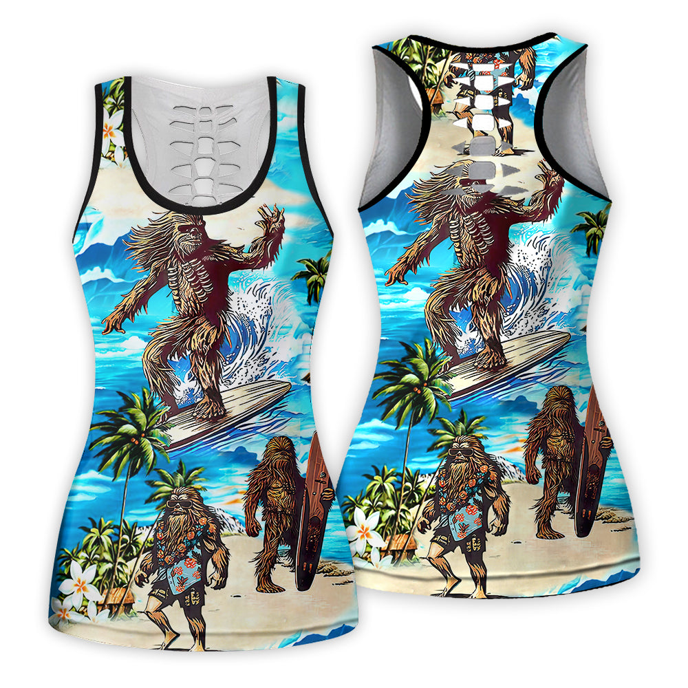 Star Wars Chewbacca Surfing - Tank Top Hollow