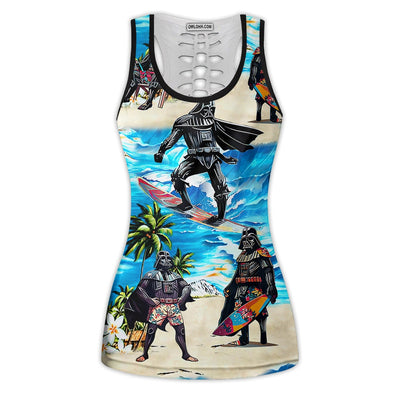 Darth Vader Star Wars Surfing - Tank Top Hollow