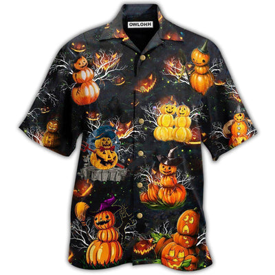 Hawaiian Shirt / Adults / S Halloween Lets Get Lit Cool - Hawaiian Shirt - Owls Matrix LTD