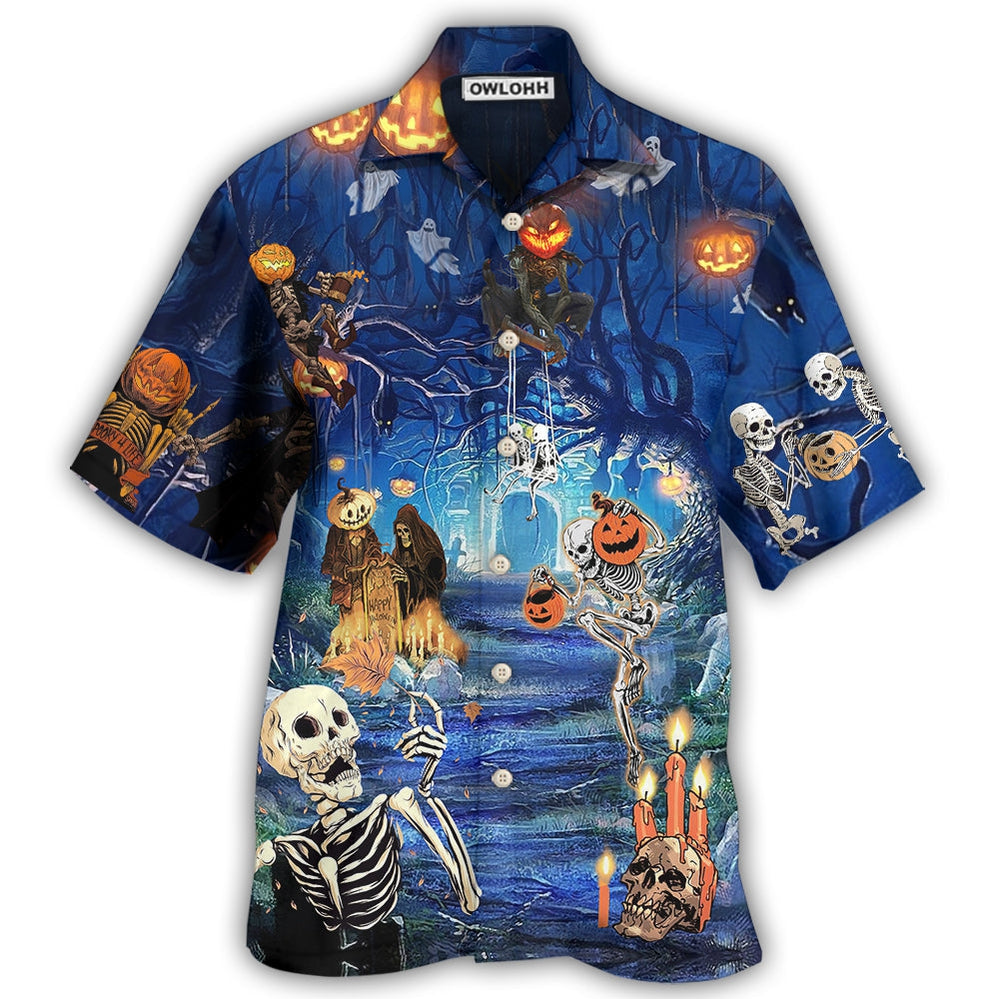 Hawaiian Shirt / Adults / S Halloween You're Already Dead - Hawaiian Shirt - Owls Matrix LTD