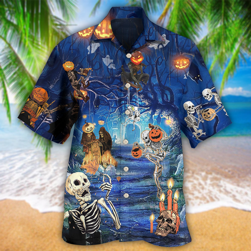Halloween You're Already Dead - Hawaiian Shirt - Owls Matrix LTD