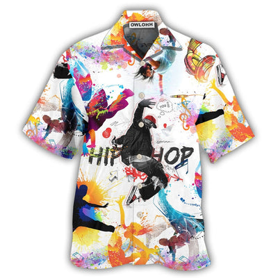 Hawaiian Shirt / Adults / S Hiphop One Love One Life Mix Color - Hawaiian Shirt - Owls Matrix LTD
