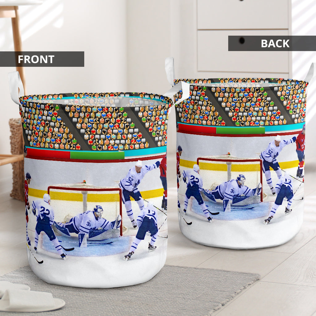 Hockey Battle - Laundry Basket - Owls Matrix LTD